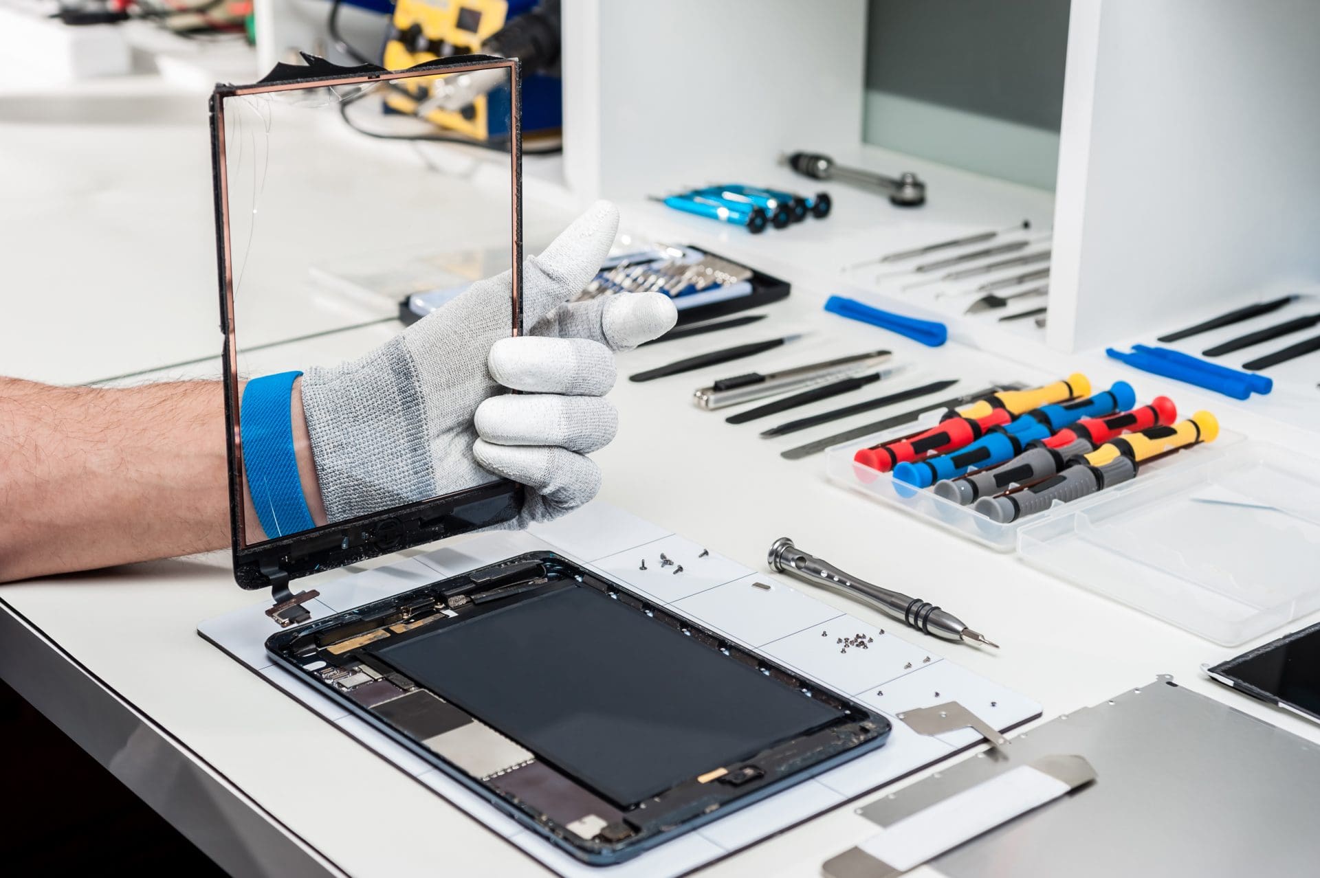 ipad tablet screen repair ipad open for screen replacement and repair